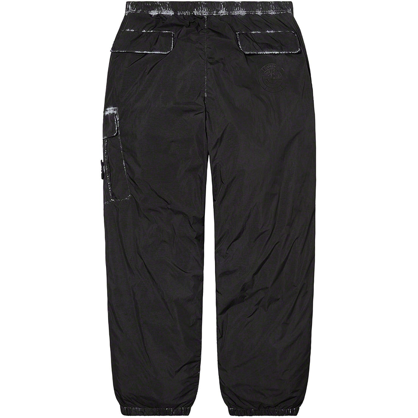 Supreme®/Stone Island® Painted Camo Nylon Cargo Pant view 2